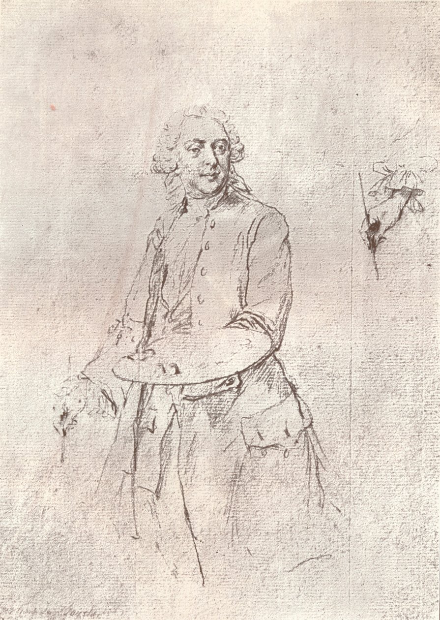 Taiteilija, 1700-luku tekijältä François Boucher