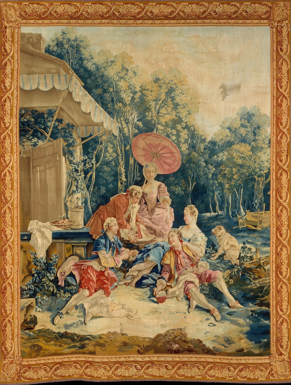Kokoelma italialaisista kyläkuvista tekijältä François Boucher