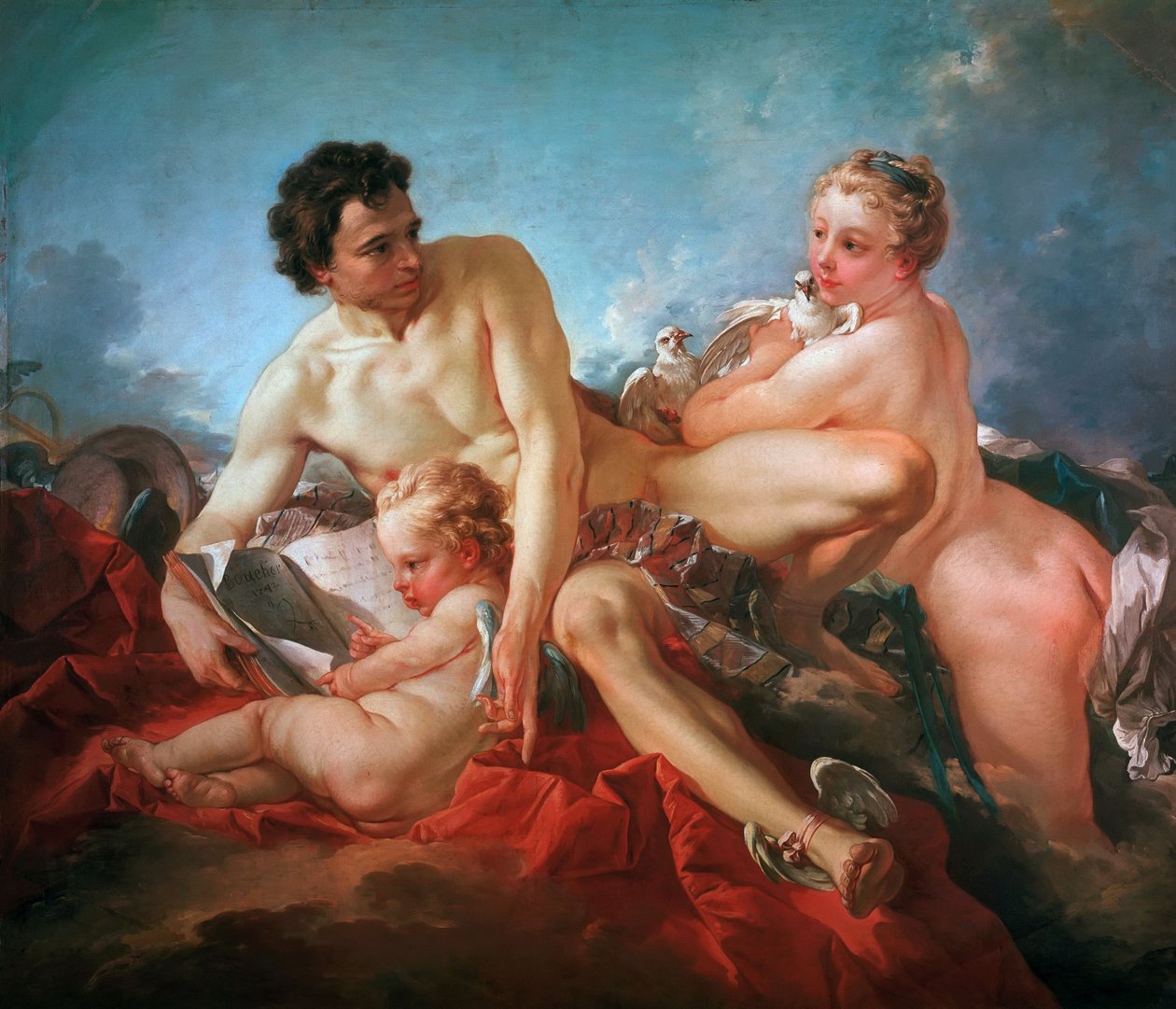 Amorin koulutus tekijältä François Boucher