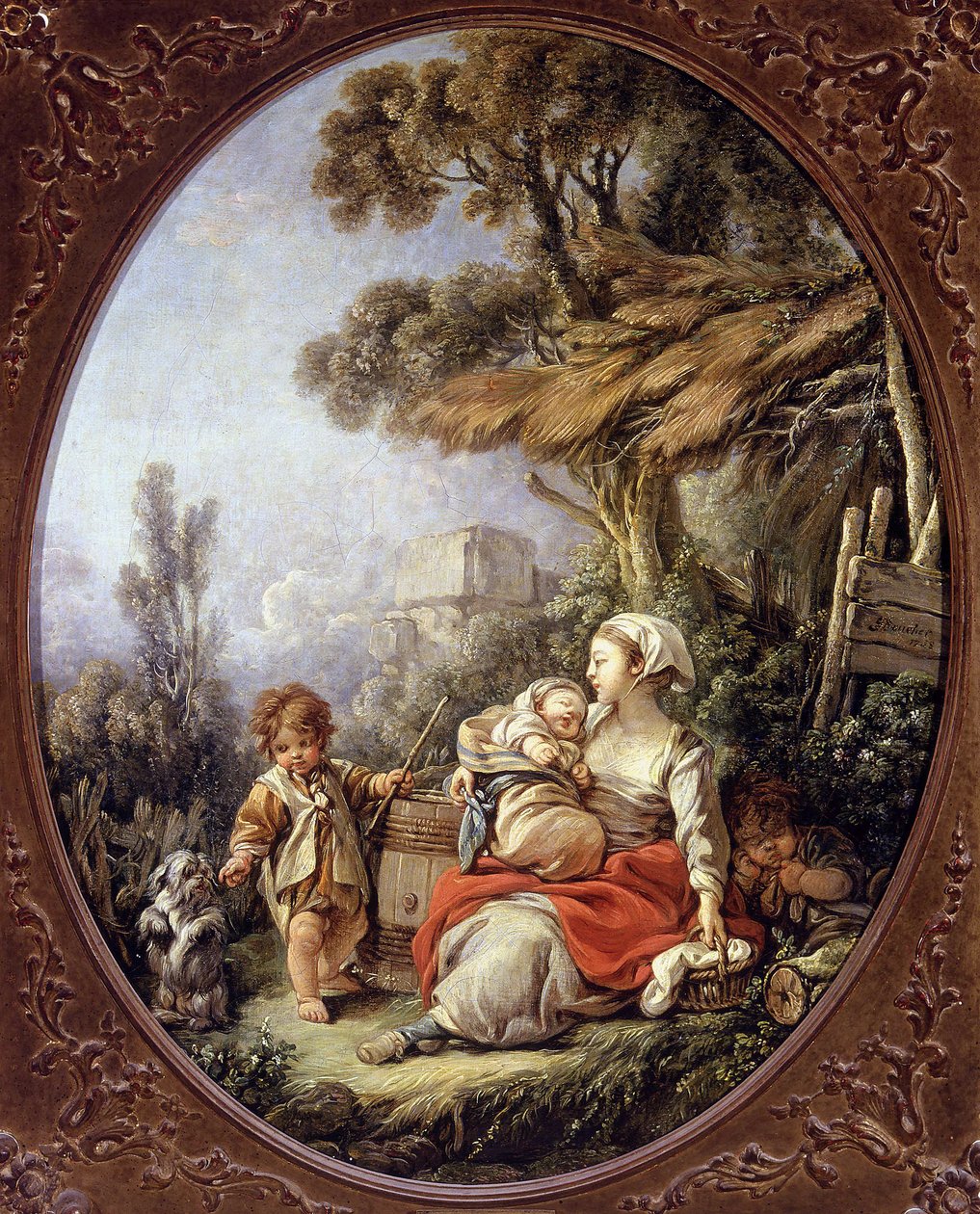 Pienet koirat tanssivat tekijältä François Boucher
