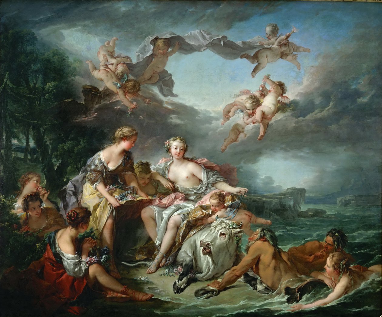 Europan raiskaus tekijältä François Boucher