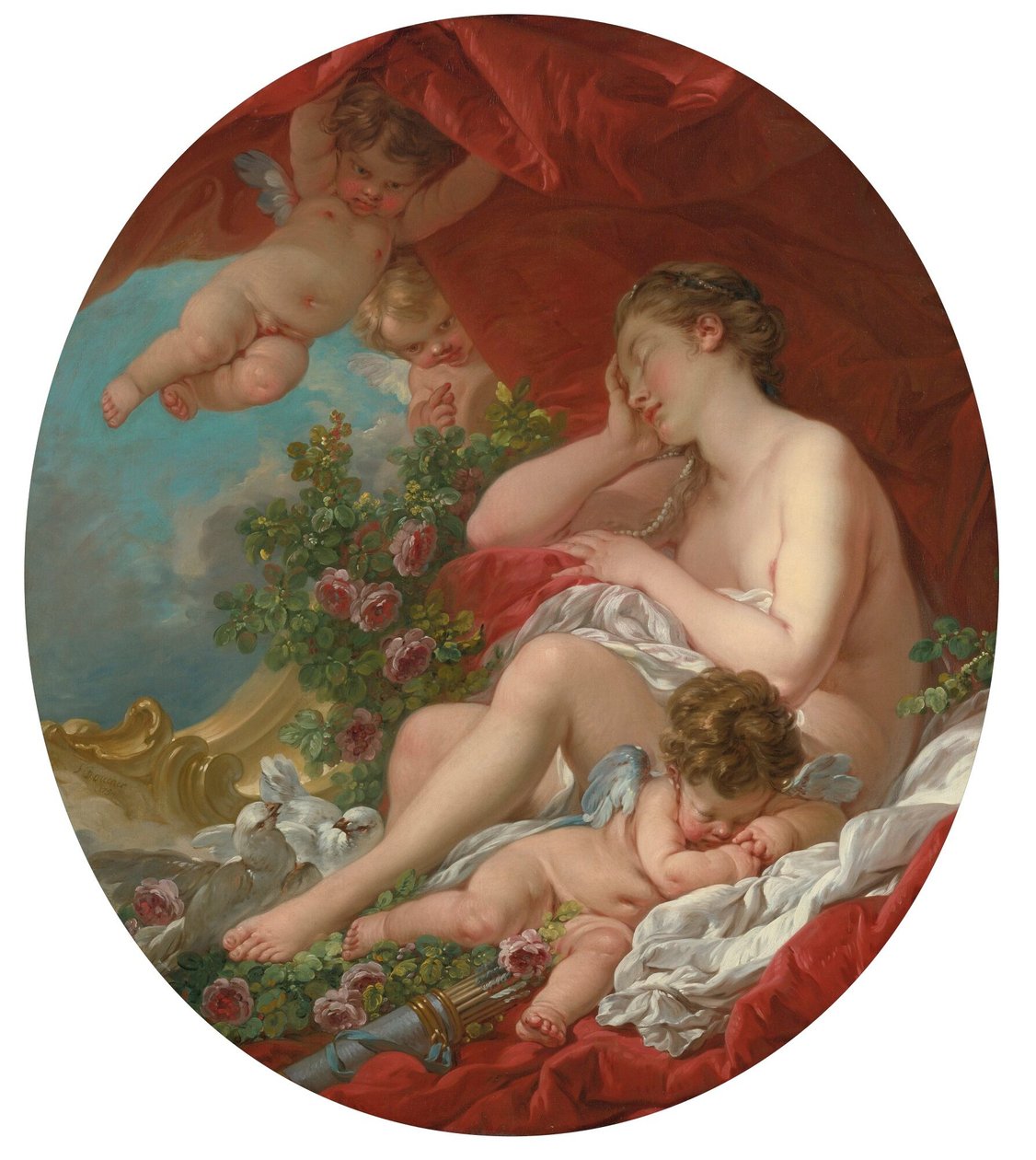 Venuksen uni tekijältä François Boucher