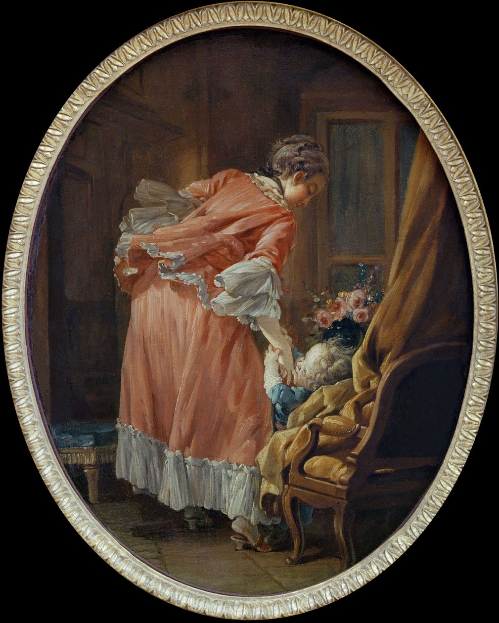 Hemmotellun lapsen LEnfant gaté, c. 1740 tekijältä François Boucher