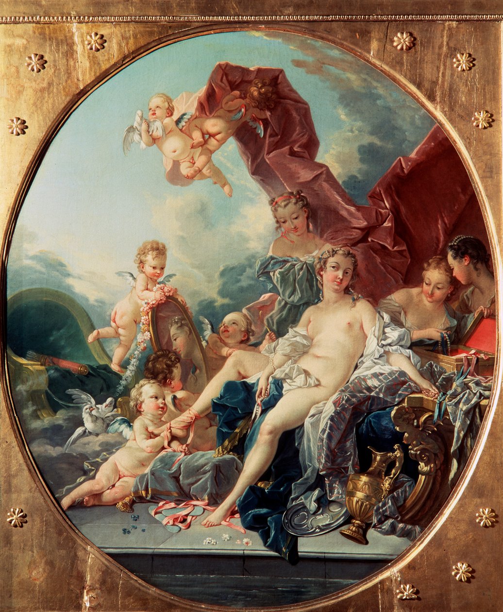 Venuksen wc, vuoden 1743 jälkeen. tekijältä François Boucher