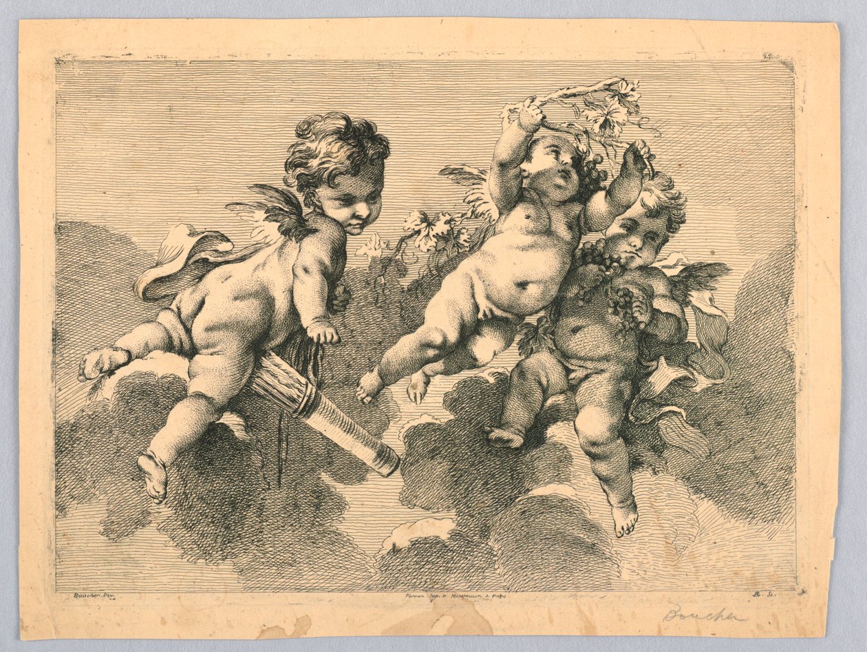 Kolme puttia tekijältä François Boucher