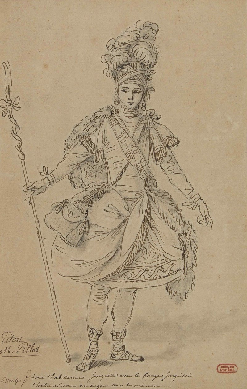 Tithonus. Pukusuunnittelu Jean-Joseph de Mondonvillen oopperaan Titon et l