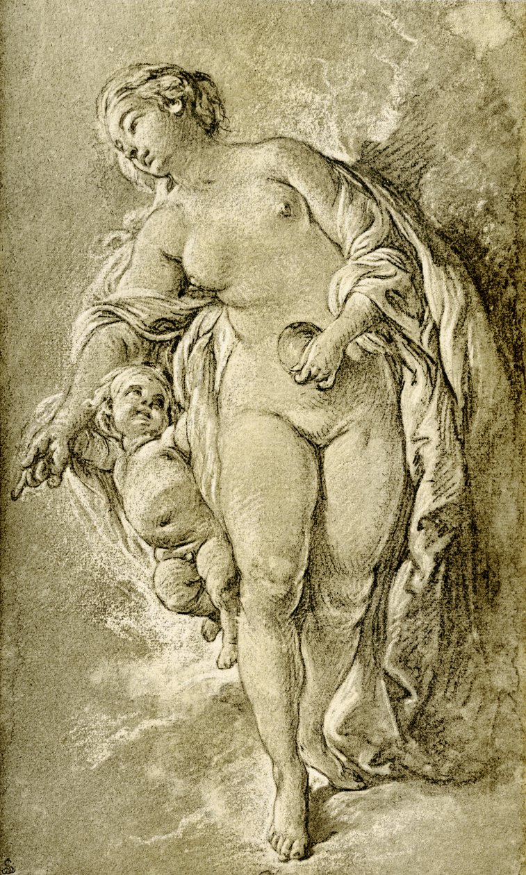 Venus ja omena tekijältä François Boucher