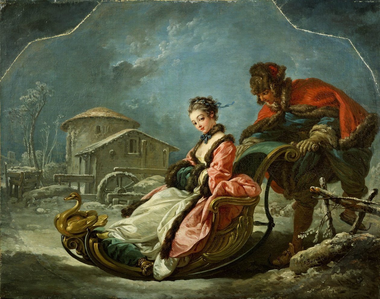 Talvi tekijältä François Boucher