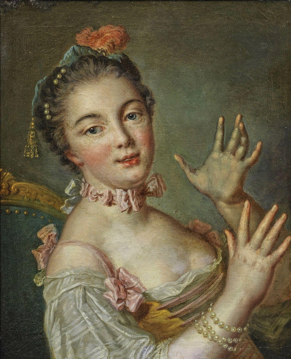 Nuori nainen tekijältä François Boucher