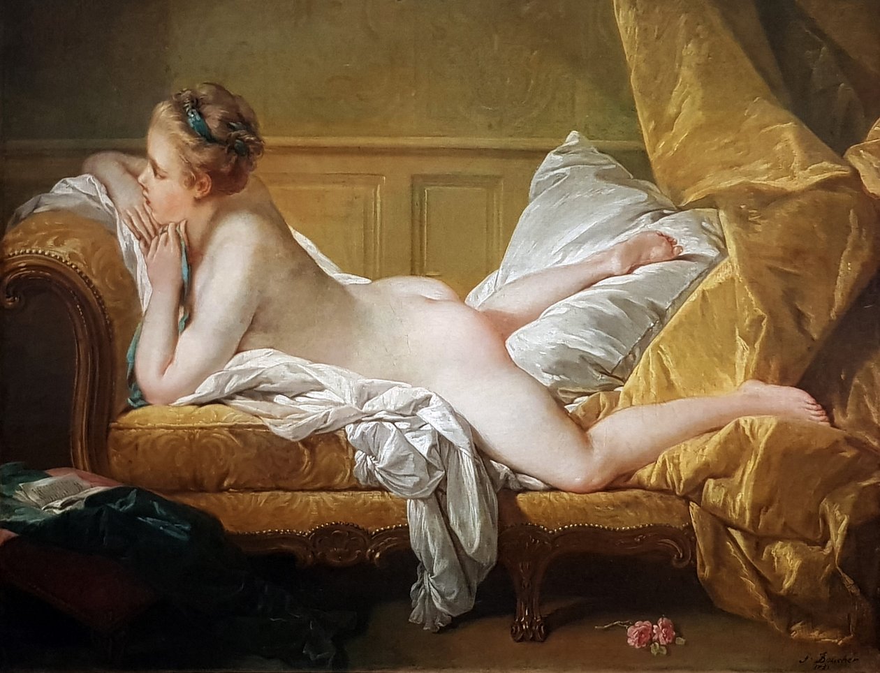 naisen alaston tekijältä François Boucher