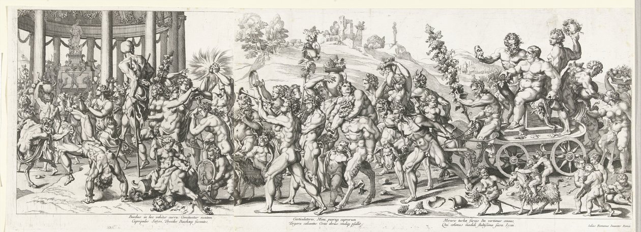 Triomf de Bacus finlandès tekijältä François Chauveau (attributed to)