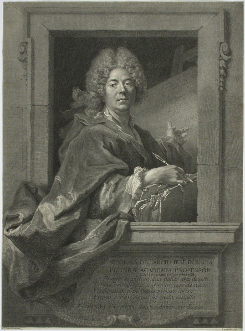 Nicolas de Largilliere tekijältä François Chereau
