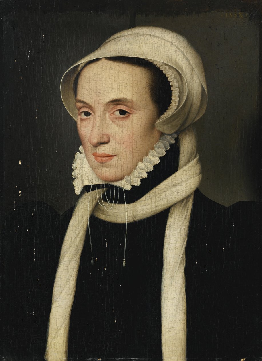 Tanskan Christina, Milanon herttuatar, 1558 tekijältä François Clouet