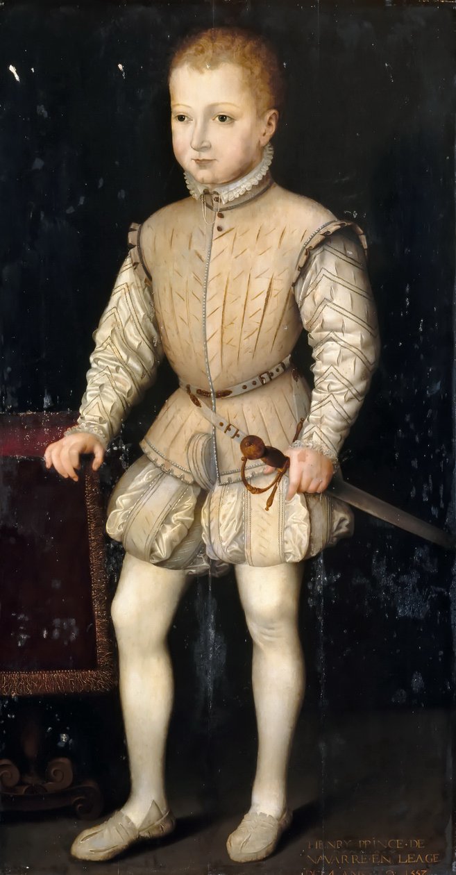 Henrik IV Ranskan lapsena tekijältä François Clouet
