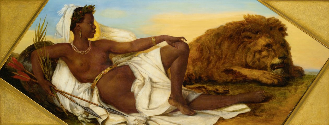 François Dubois Allegories of the continents Afrikka tekijältä Francois Dubois