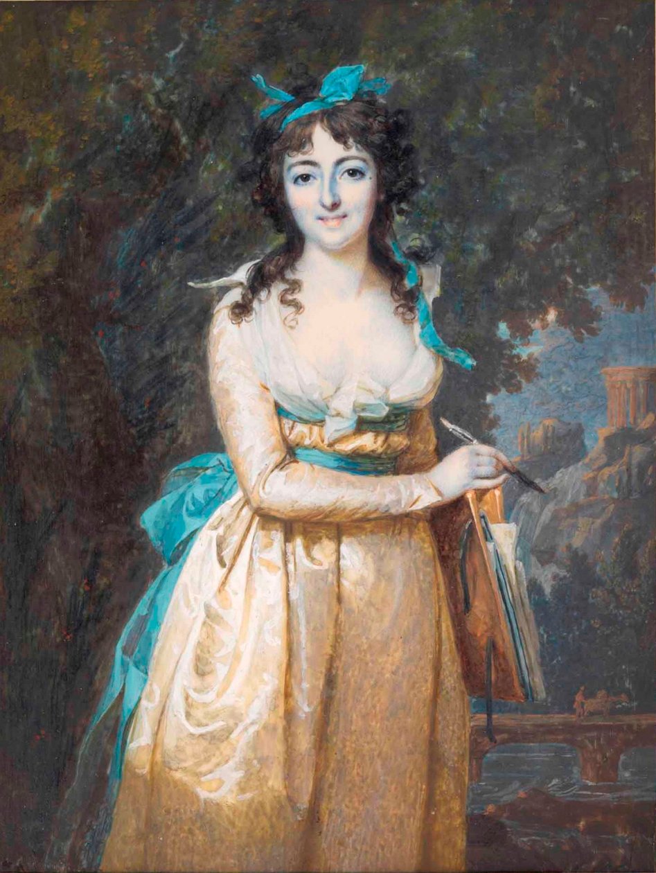 François Dumont - Naisen muotokuva tekijältä Francois Dumont