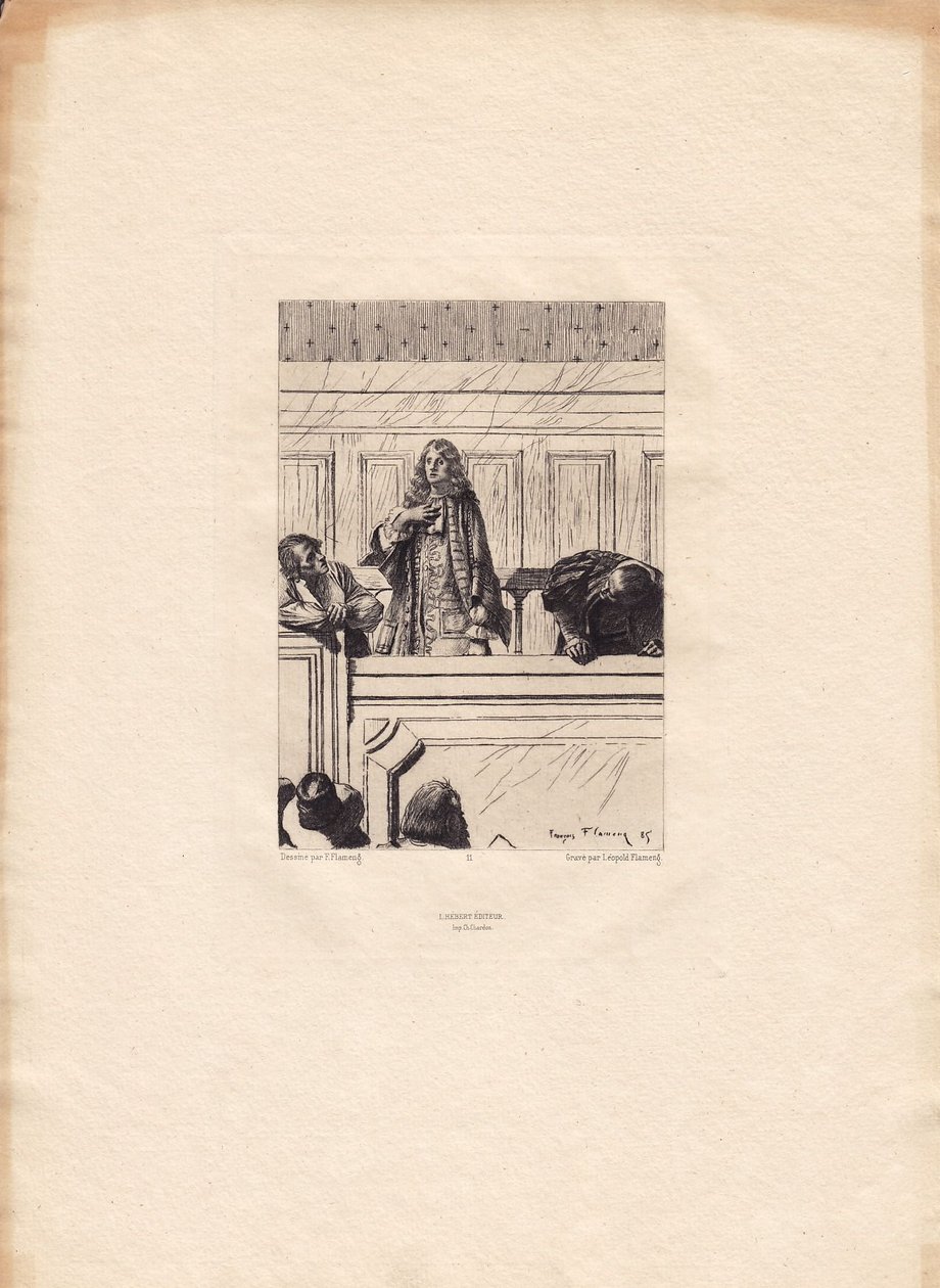 François Flameng - Victor Hugo - Hans d