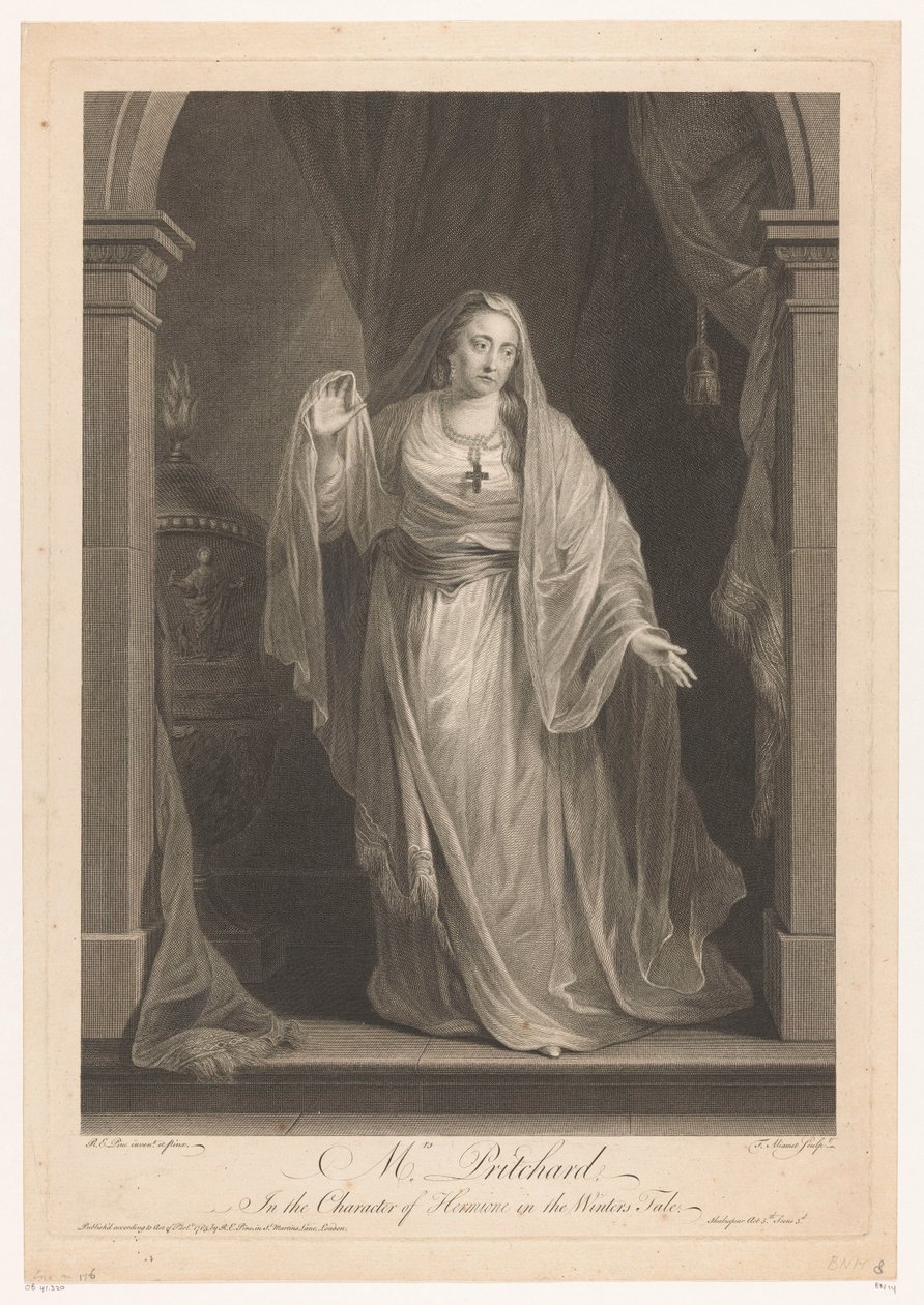 Portret van Hannah Pritchard näyttelee Hermionet elokuvassa The Winter
