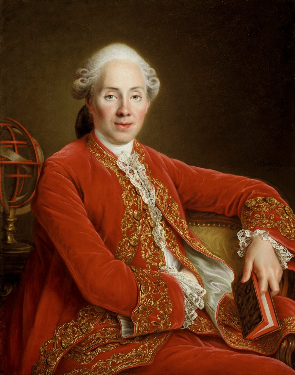 Denis-Paul le Pot de la Fontaine (Denis-Paul le Pot de la Fontaine) tekijältä Francois Hubert Drouais