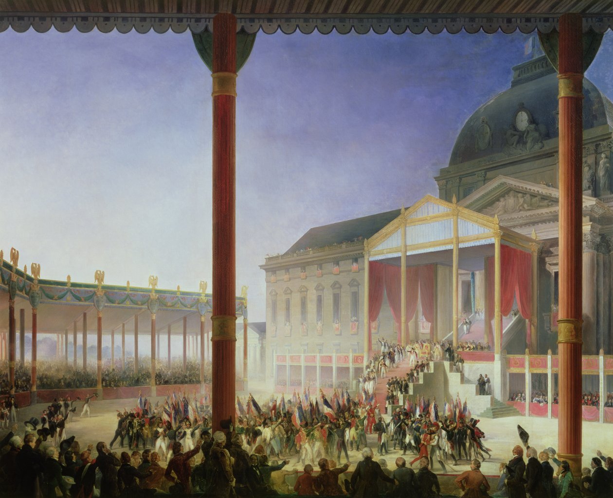 Champ de Main kokous 1. kesäkuuta 1815 tekijältä François Joseph Heim