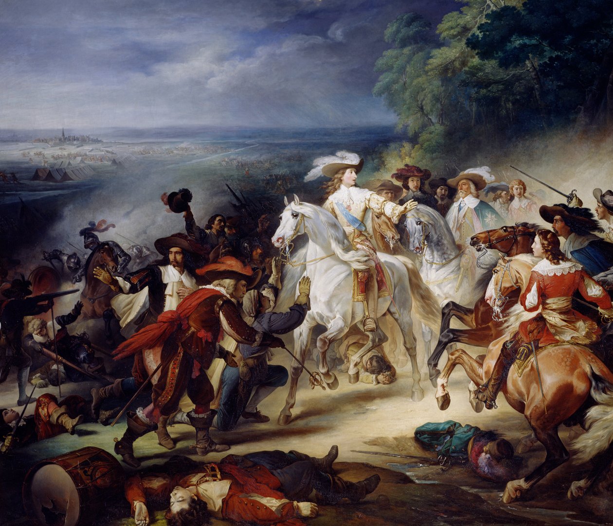 Rocroyn taistelu, 19. toukokuuta 1643, 1834 tekijältä François Joseph Heim
