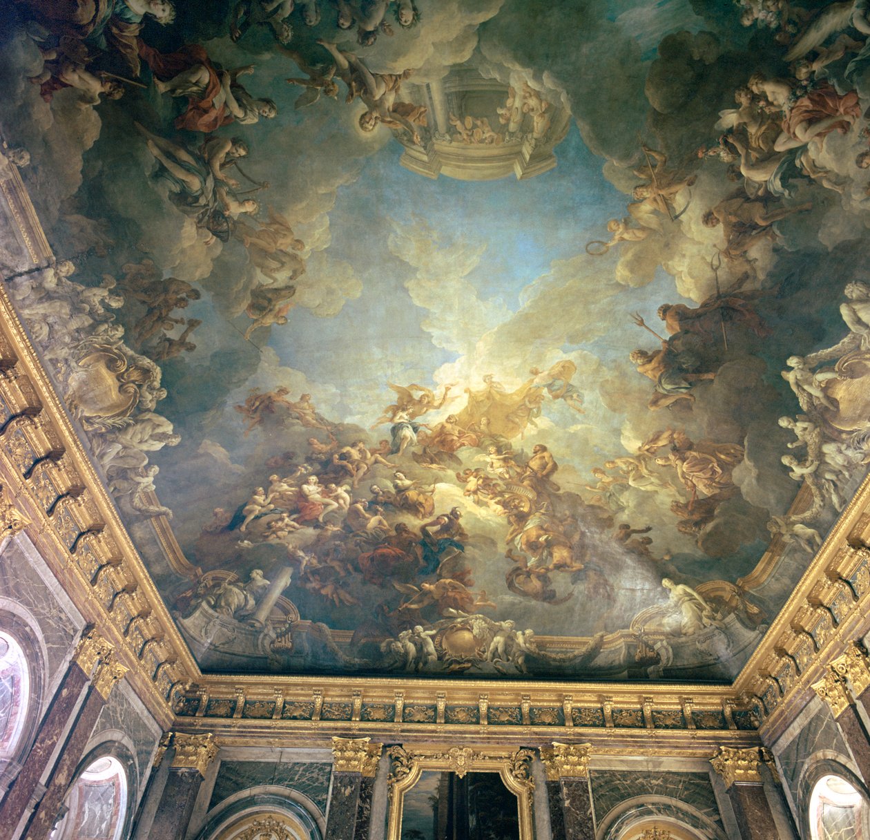 Salon de Herculesin katto Versailles
