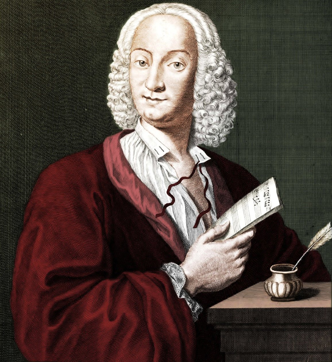 Antonio Vivaldi 1678-1741, 1725 tekijältä François Morellon de La Cave