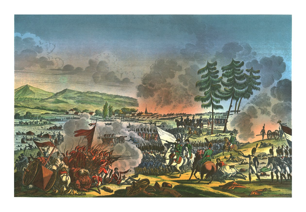Friedlandin taistelu, 14. kesäkuuta 1807, n. 1850 tekijältä François Pigeot