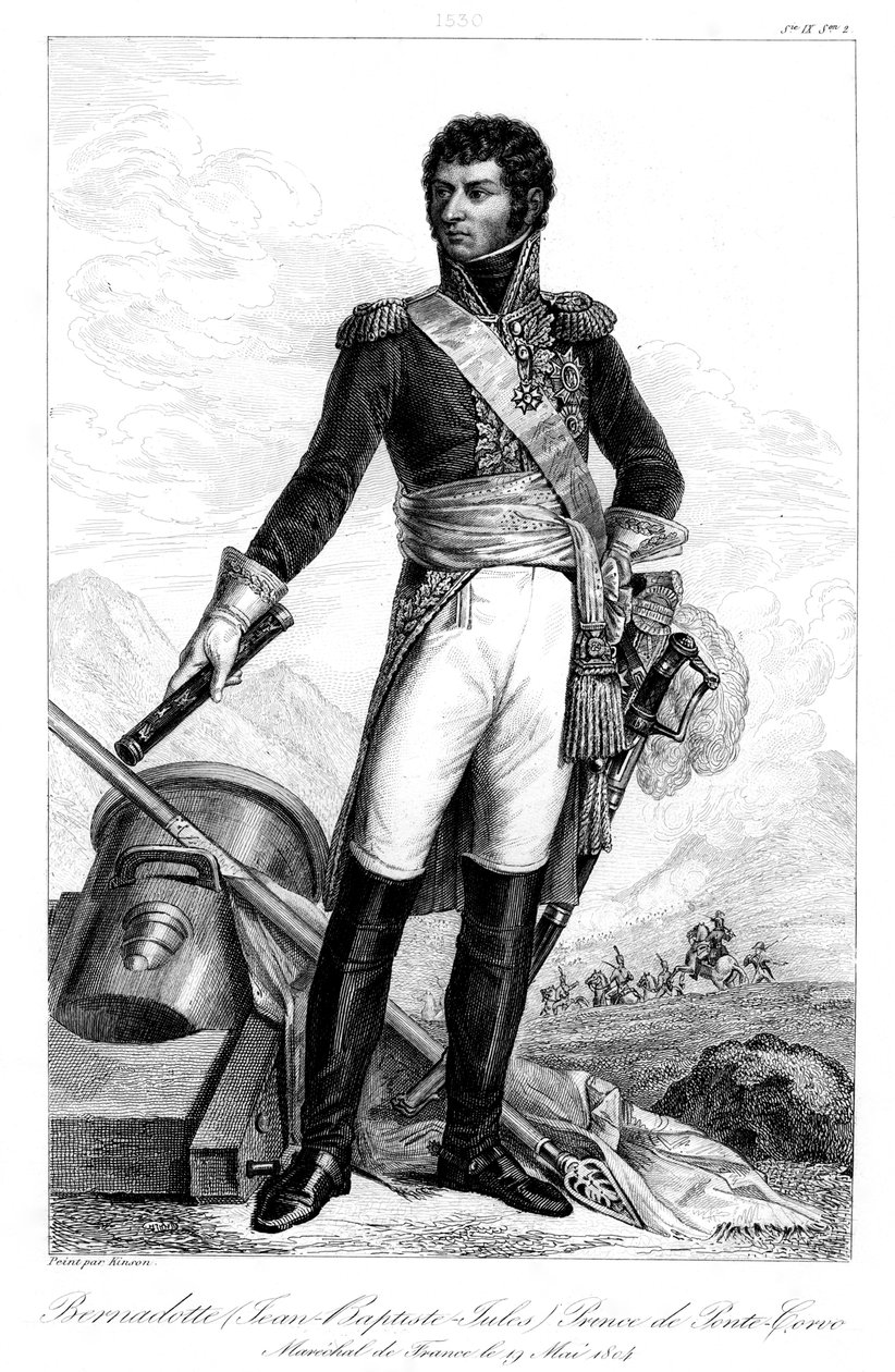 Kaarle XIV Johannes Ruotsin 1763-1844, Ruotsin kuningas, 1839. tekijältä François Pigeot