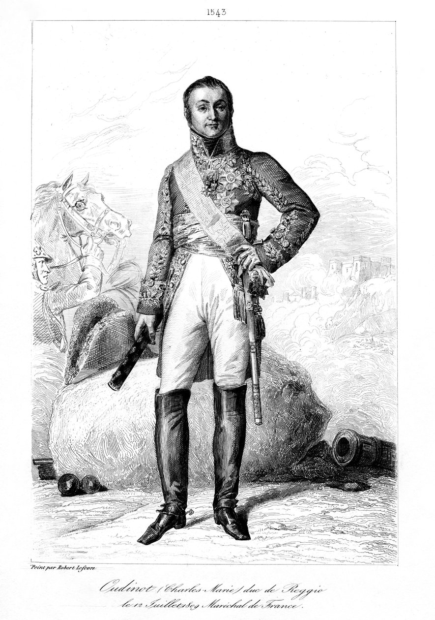 Nicolas Charles Oudinot 1767-1847, Reggion herttua ja Ranskan marsalkka, 1839. tekijältä François Pigeot