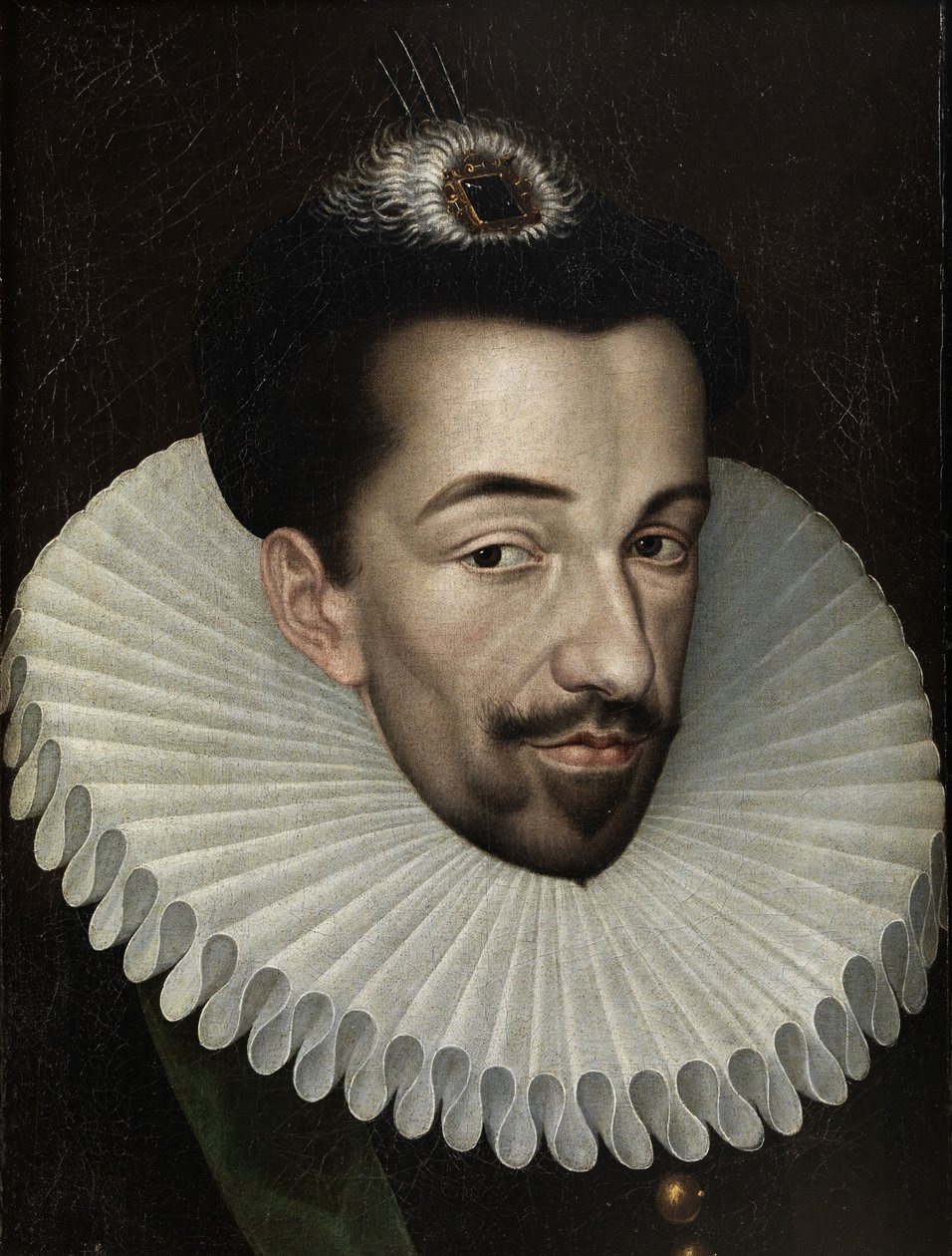 Puolan kuninkaan ja Liettuan suurruhtinan Henry III:n muotokuva, 1580-luku tekijältä François Quesnel