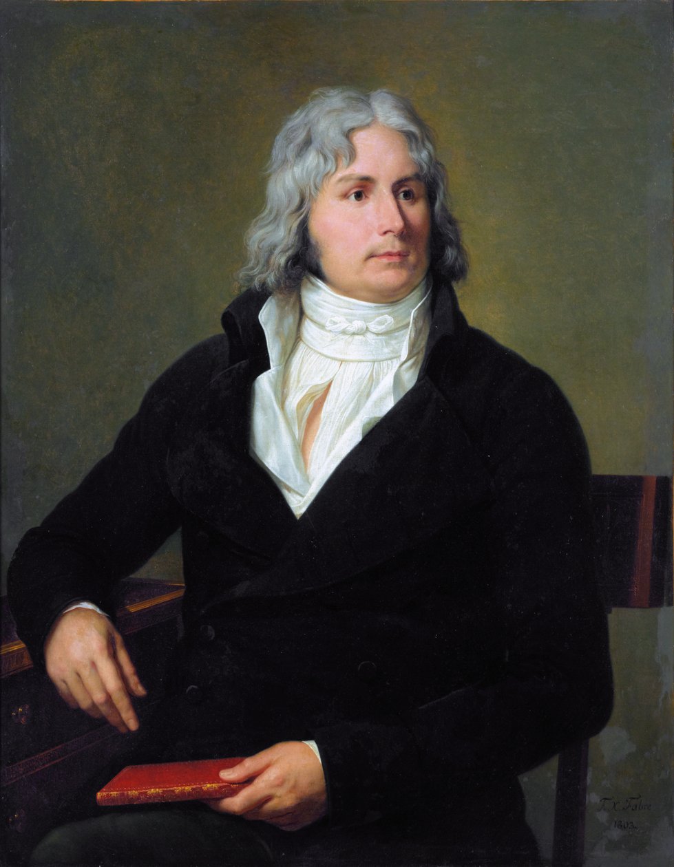 Muotokuva Louis-François Bertinistä tekijältä Francois Xavier Fabre
