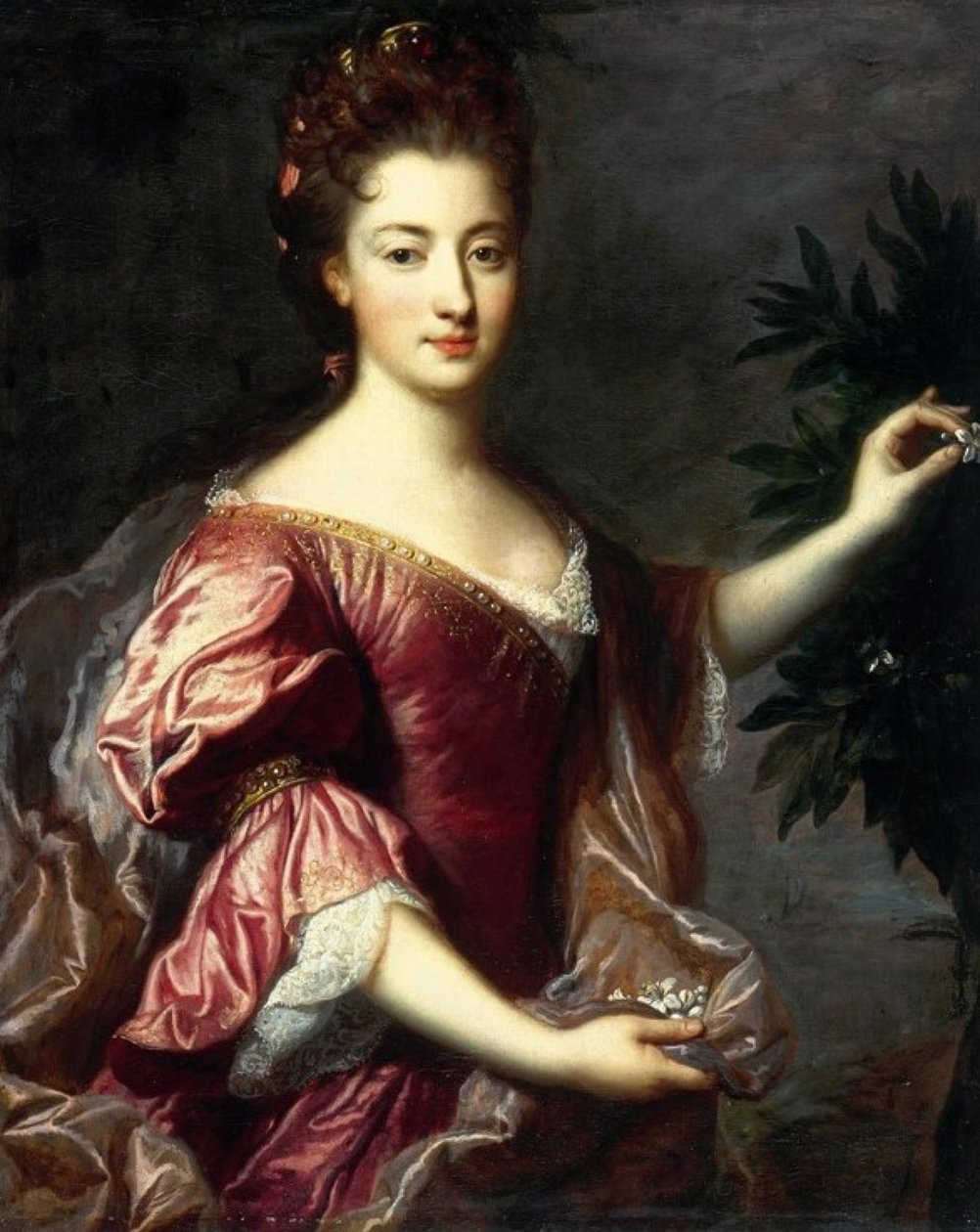 François de Troy - Marie-Anne de Bourbon, Kontin prinsessa Conti tekijältä Francois de Troy