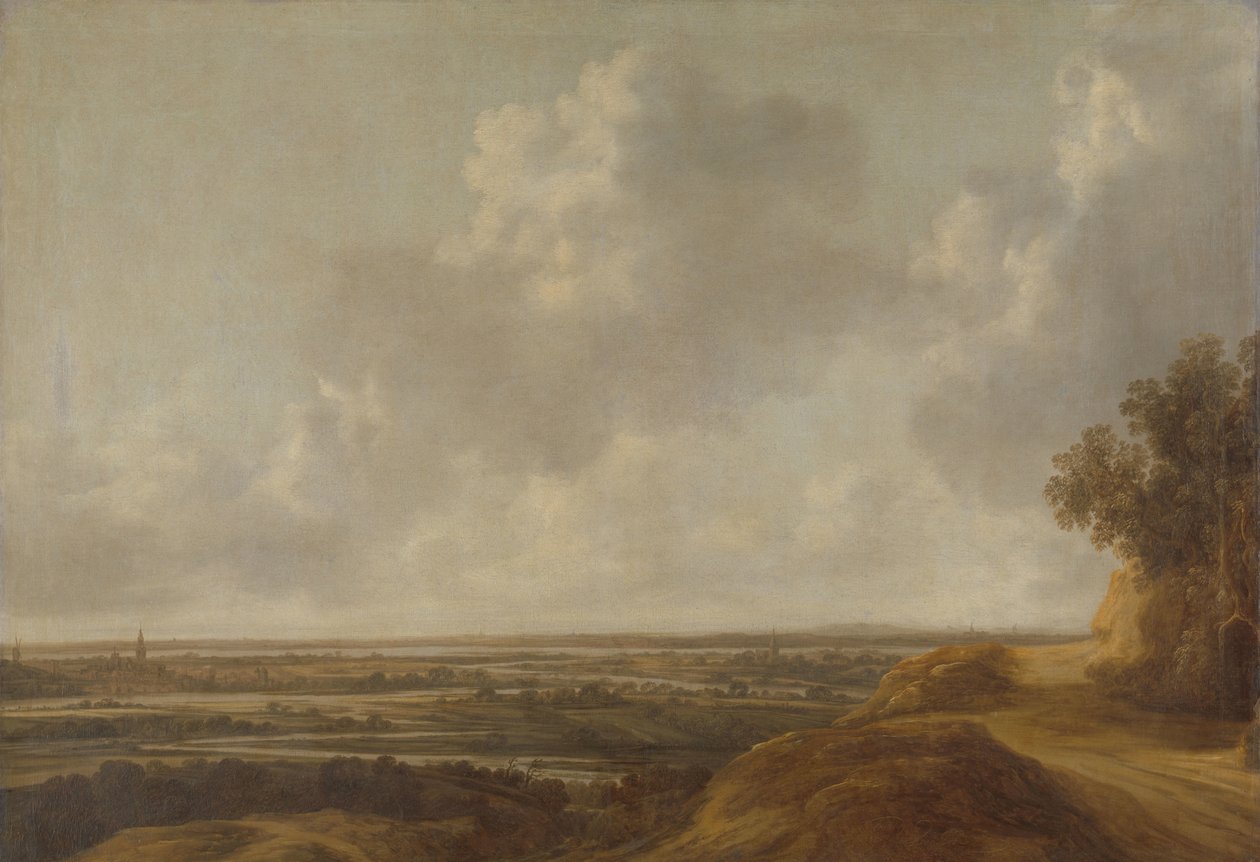 Panoraamamaisema Panoraama Kleven ympäristössä tekijältä François van Knibbergen