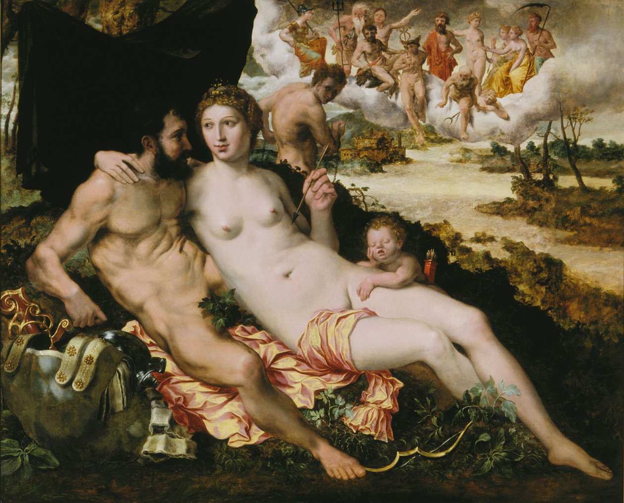Venus ja Mars tekijältä Frans Floris