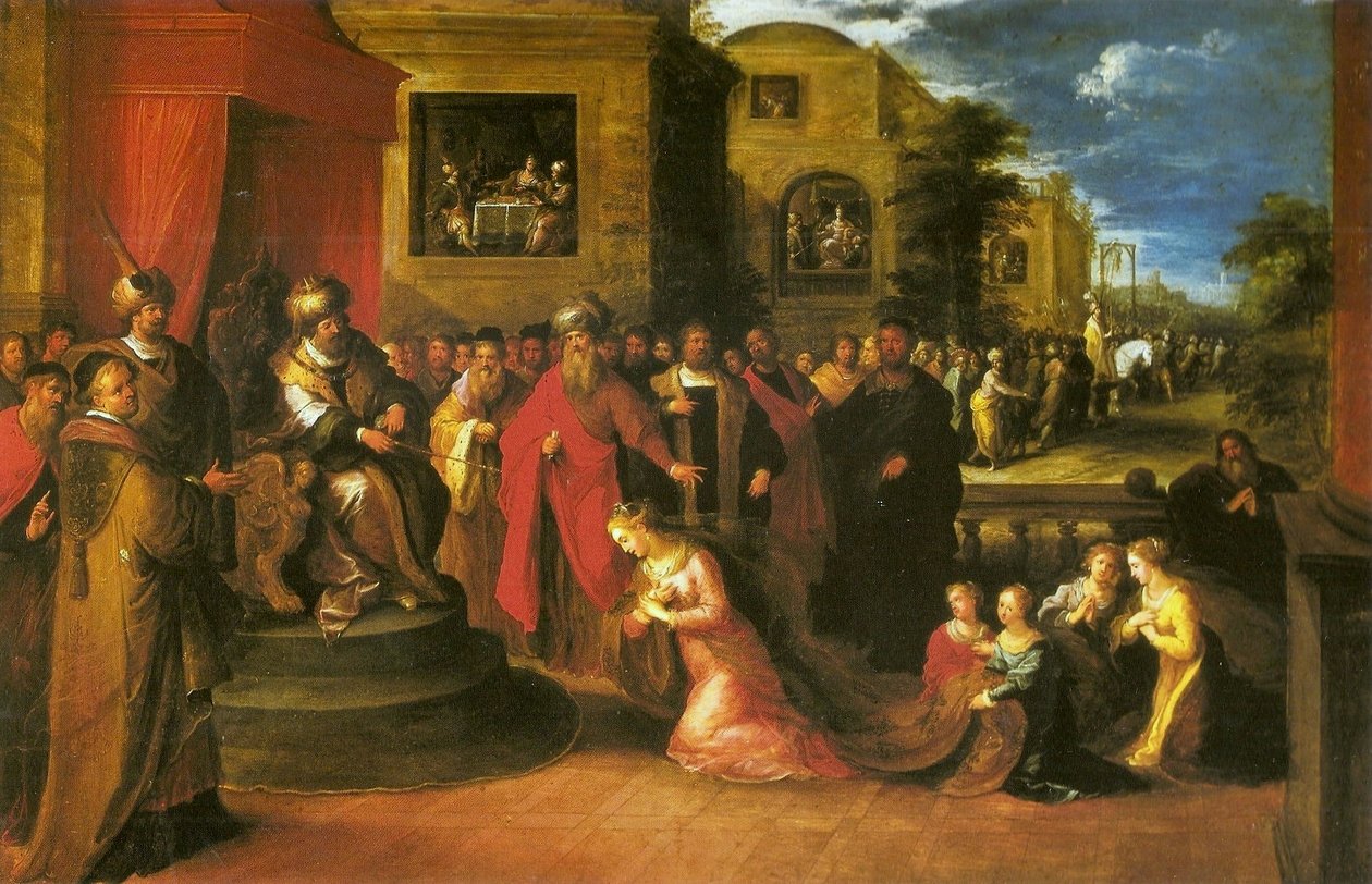 Ester ennen Ahasveeria tekijältä Frans Francken I