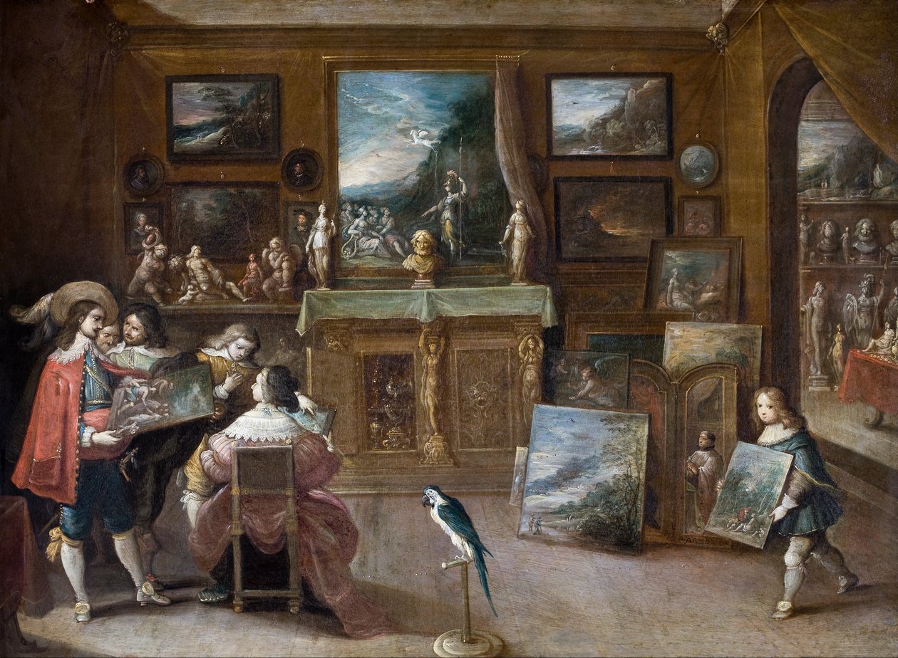 Vierailu taidekauppiaalle tekijältä Frans II Francken the Younger