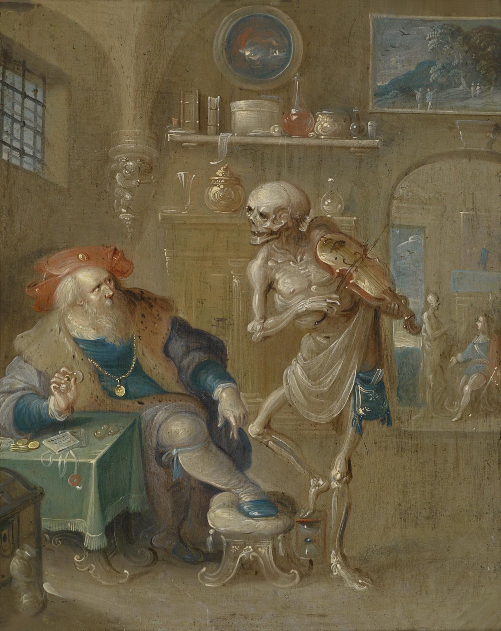 Der geigende Tod tekijältä Frans II Francken the Younger