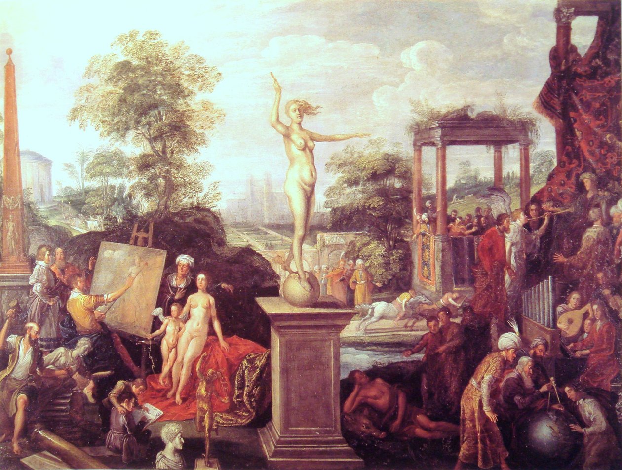 Français: Allégorie de lOccasion tekijältä Frans II Francken the Younger