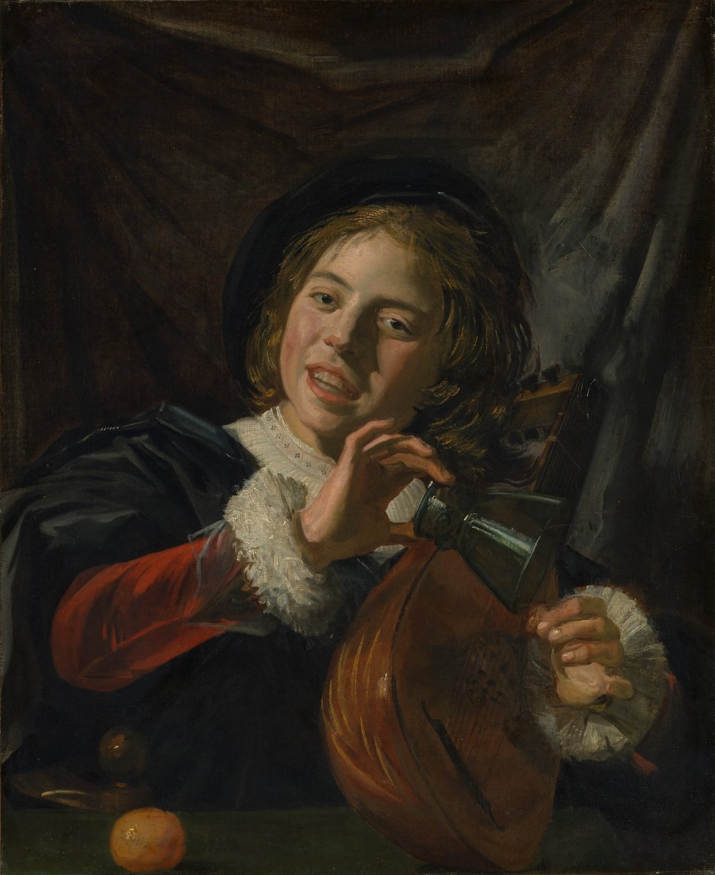 Poika luutun kanssa tekijältä Frans Hals