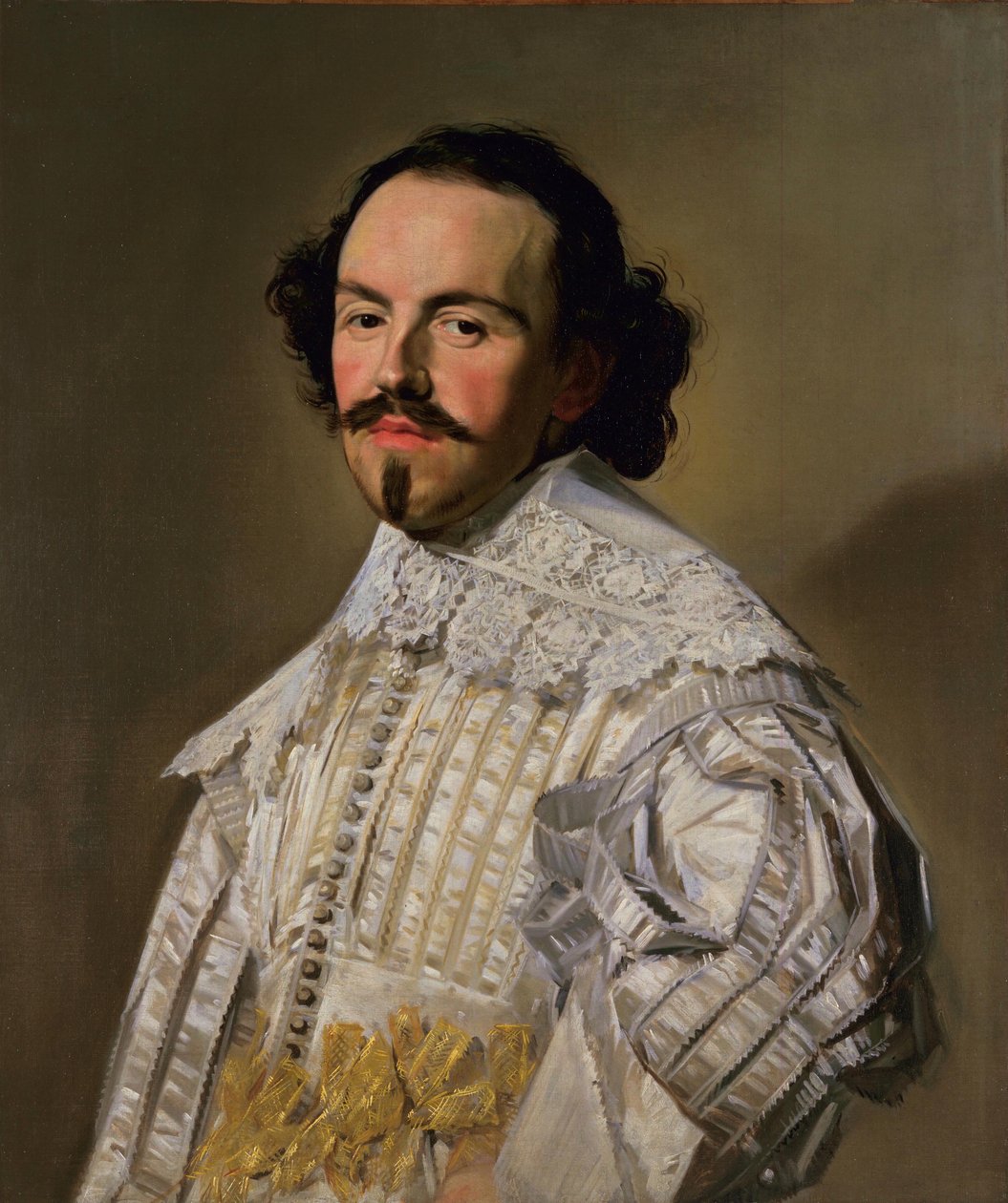 Portret van een cavalier tekijältä Frans Hals