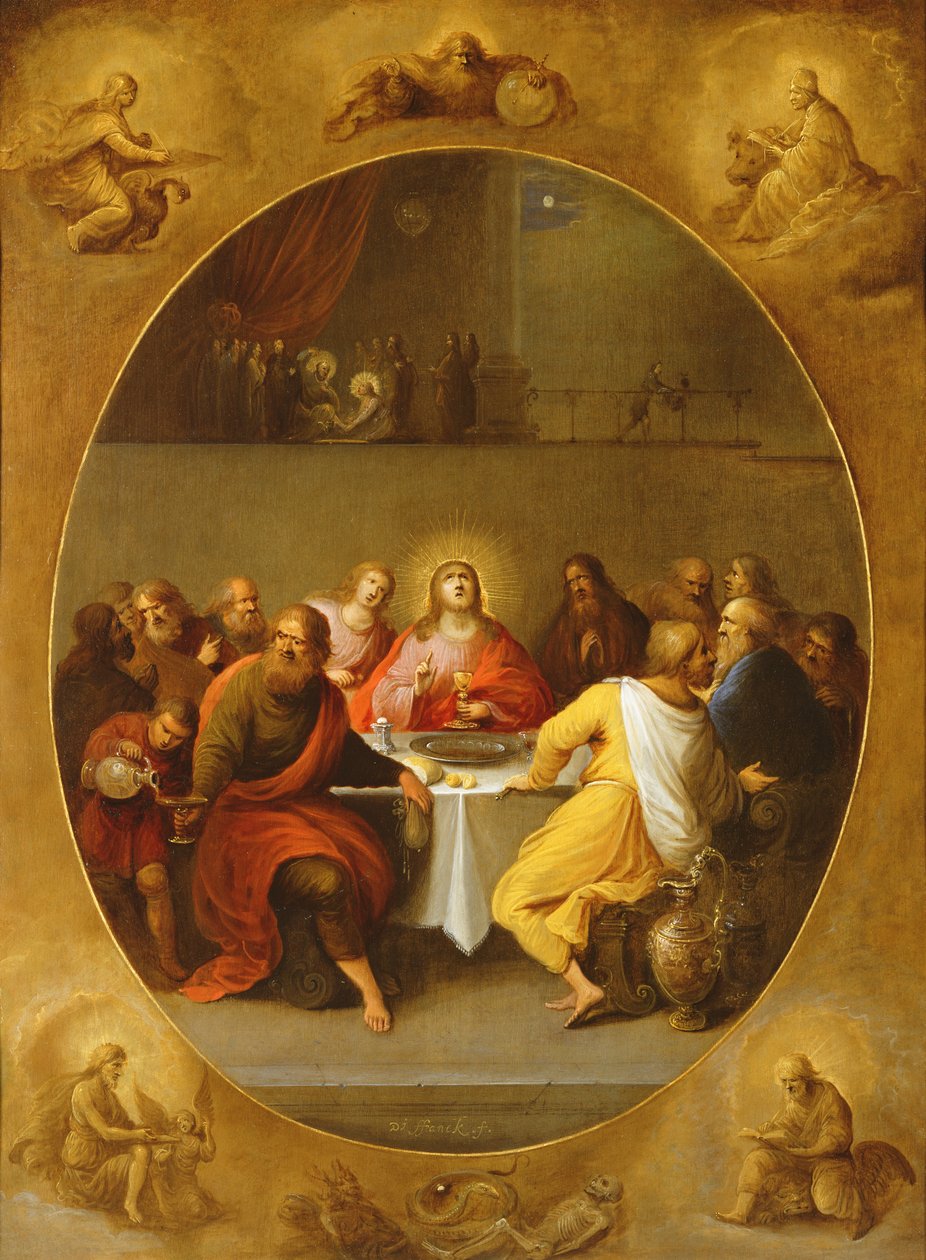 Viimeinen ehtoollinen tekijältä Frans II and III Francken