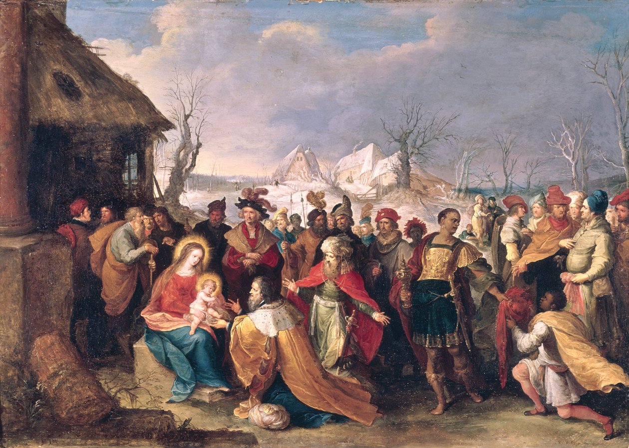 Maagien palvonta tekijältä Frans II Francken the Younger