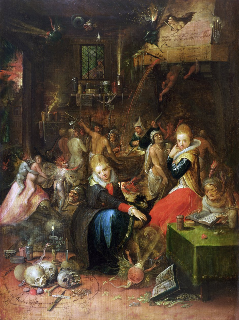 Noitien sapatti, 1606 tekijältä Frans II Francken the Younger