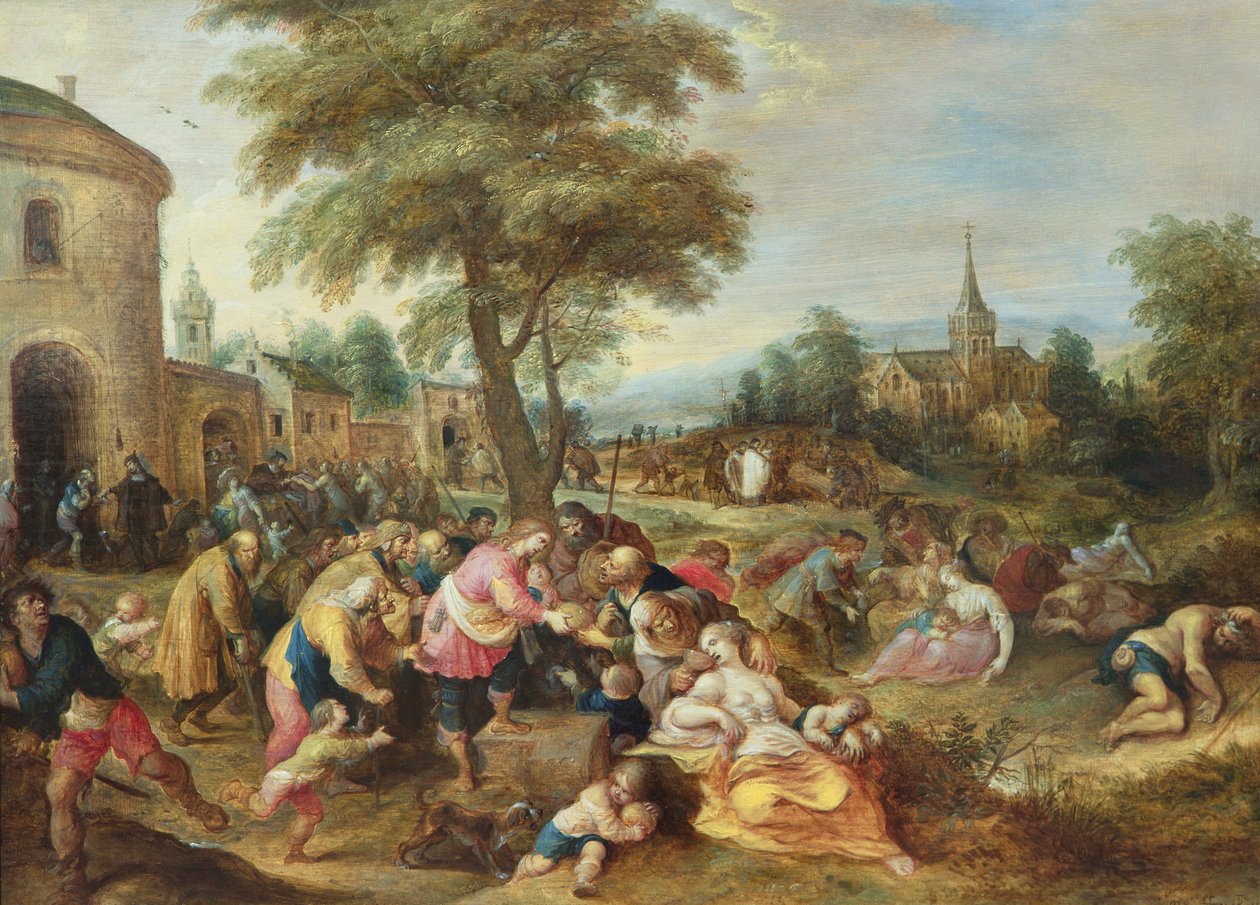 Armon teot (öljy) tekijältä Frans II Francken the Younger