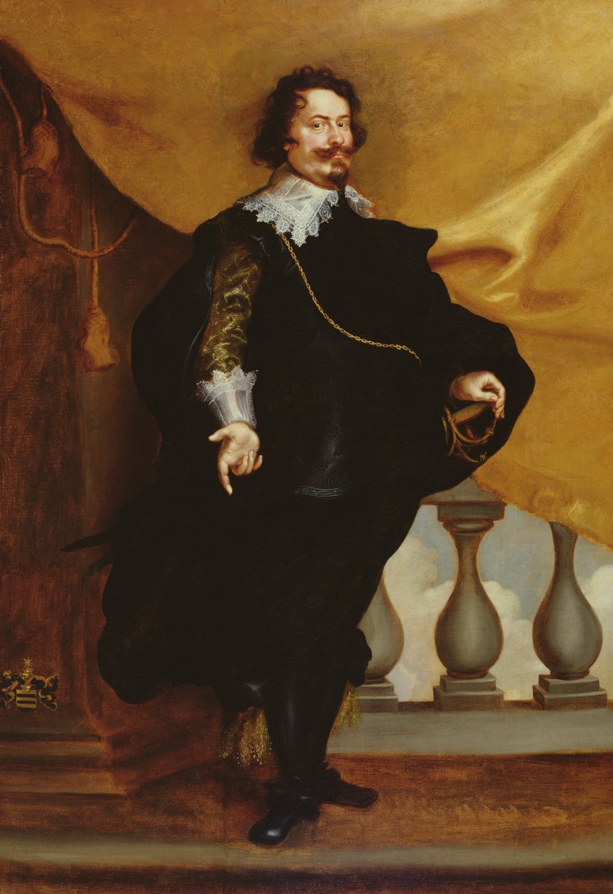 Aristokraatin muotokuva tekijältä Frans Luyckx or Leux