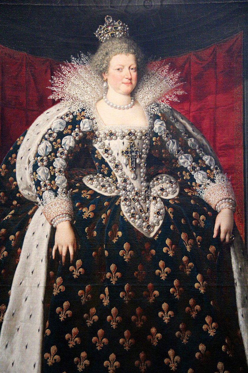 Marie de Médicis tekijältä Frans Pourbus the Younger