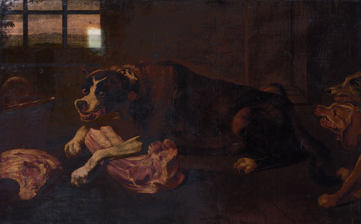 Koirat purevat lihan niveliä tekijältä Frans Snyders or Snijders