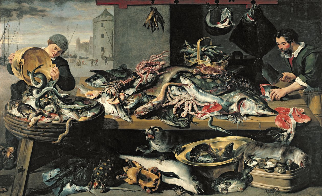 Kalamarkkinat tekijältä Frans Snyders or Snijders
