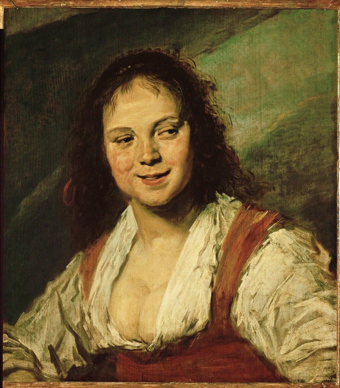 La Bohemienne - Mustalaistyttö ... tekijältä Frans (School of) Hals